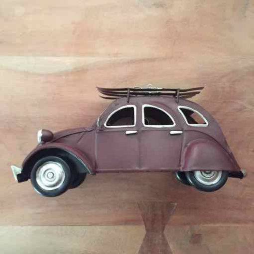 decoratieve 2CV deux chevaux miniatuur skicadeautjes van sportcadeautjes