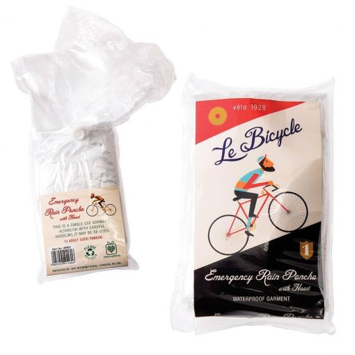 Regenponcho fiets - fietscadeautjes van sportcadeautjes - fietsen + regen = poncho! ook handig bij andere sportactiviteit