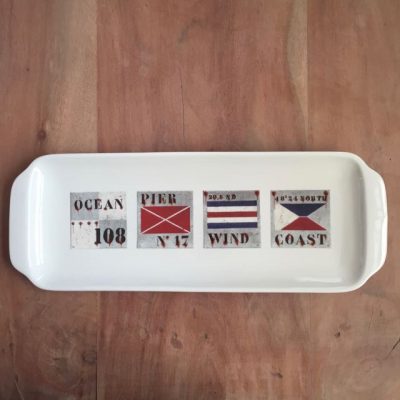 serveerschaal zeilen - zeilcadeau van sportcadeautjes