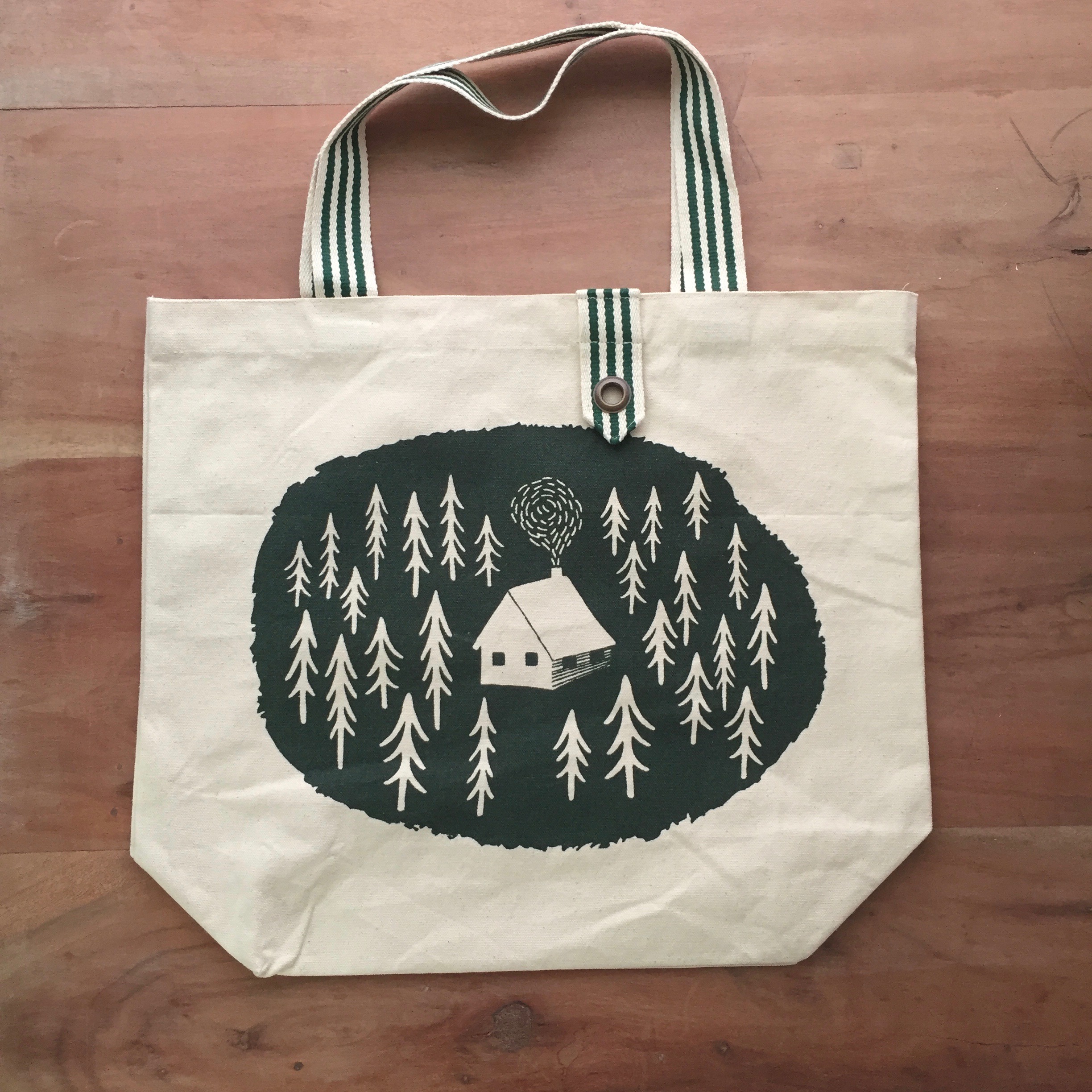 tote bag wandelen - wandelcadeau van sportcadeautjes