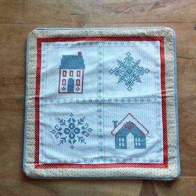 kussenhoes winterhome - wintersportcadeautjes van sportcadeautjes