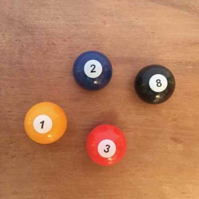 magneten biljartballen - biljartcadeau van sportcadeautjes