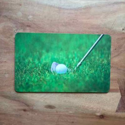 ontbijtplankje golfbaan - golfcadeautje van sportcadeautjes