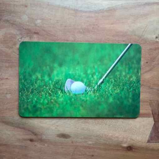 ontbijtplankje golfbaan - golfcadeautje van sportcadeautjes