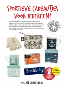 Sportcadeautjes staat in Mokum Magazine juni 2017