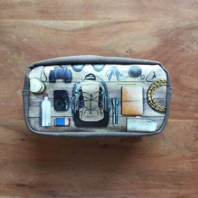 toilettas wilderness - wandelcadeautjes van sportcadeautjes
