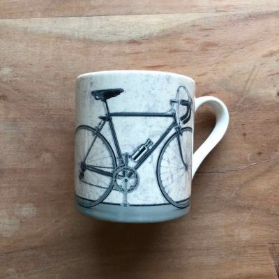 mok met wielrenfiets - wielrencadeautjes van sportcadeautjes