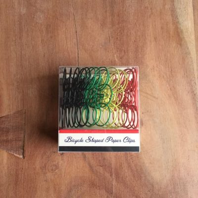 doosje paperclips fietsen - fietscadeau van sportcadeautje
