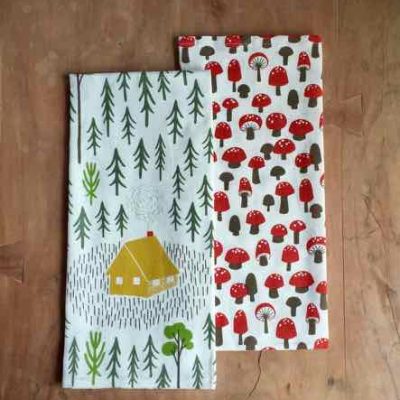 2 theedoeken wandelen - wandelcadeau van sportcadeautjes