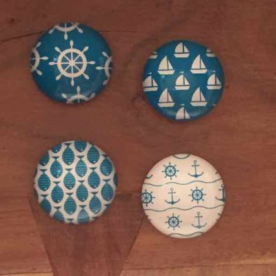 4 magneten zeilen - zeilcadeau van sportcadeautjes