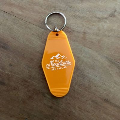 Sleutelhanger the mountains are calling - skicadeautje van sportcadeautjes