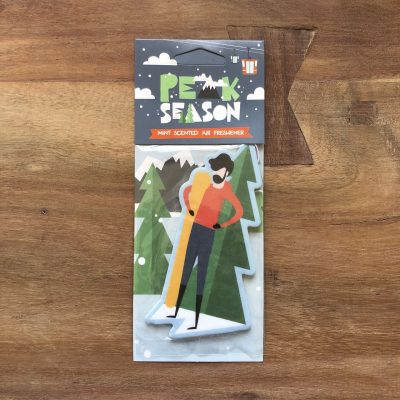 snowboarder luchtverfrisser - snowboardcadeau van sportcadeautjes