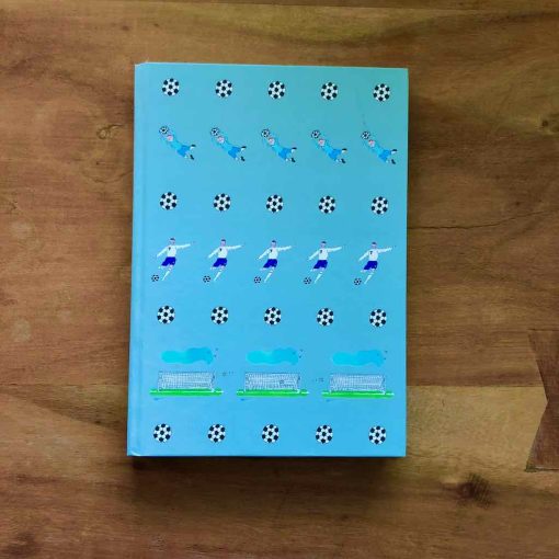 notitieboek voetbal - voetbalcadeau van sportcadeautjes